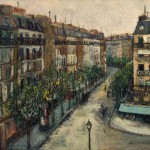 Utrillo (1910) Rue Custine a Monmartre